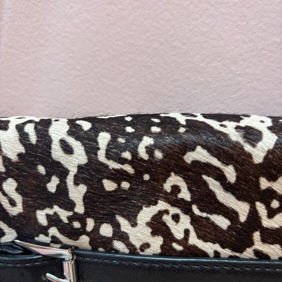 Michael Kors Calf Hair & Leather Crossbody – Buckle Detail - Picture 8 of 10